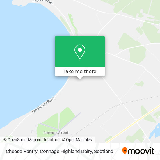 Cheese Pantry: Connage Highland Dairy map