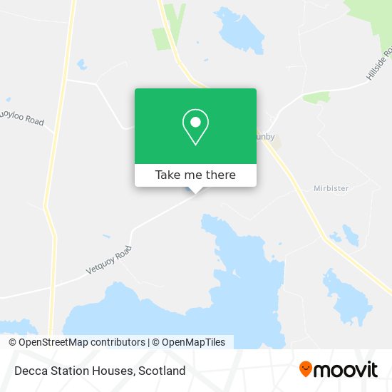 Decca Station Houses map