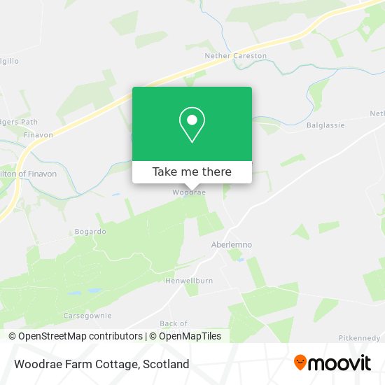 Woodrae Farm Cottage map