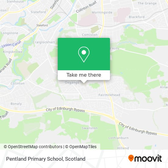 Pentland Primary School map