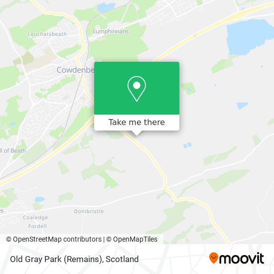 Old Gray Park (Remains) map