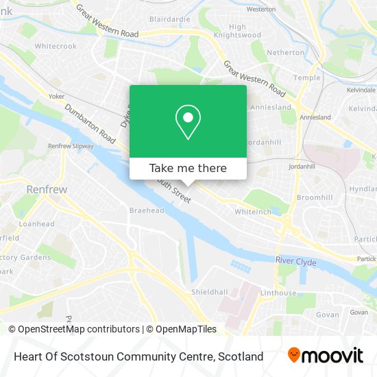 Heart Of Scotstoun Community Centre map