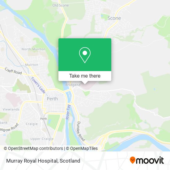 Murray Royal Hospital map