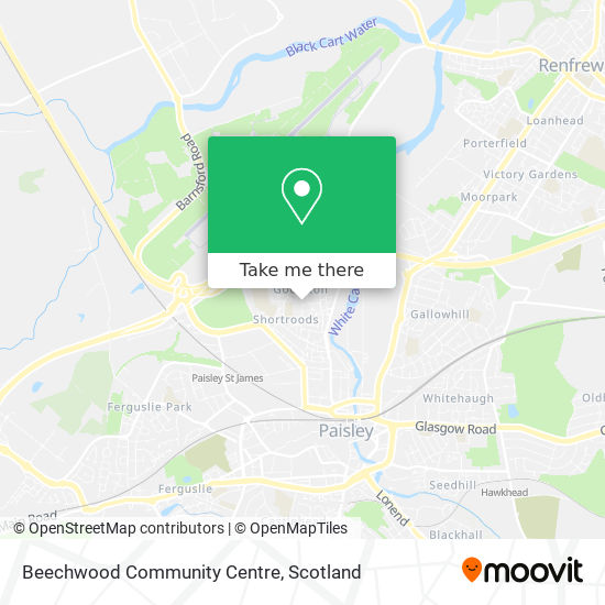 Beechwood Community Centre map