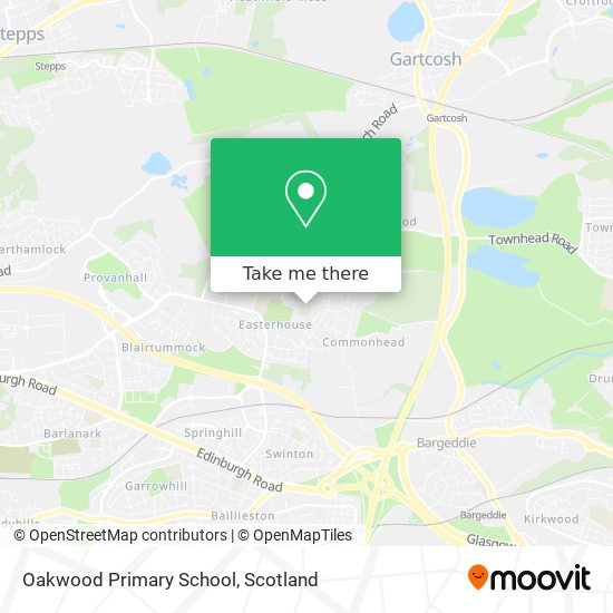 Oakwood Primary School map