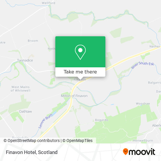 Finavon Hotel map