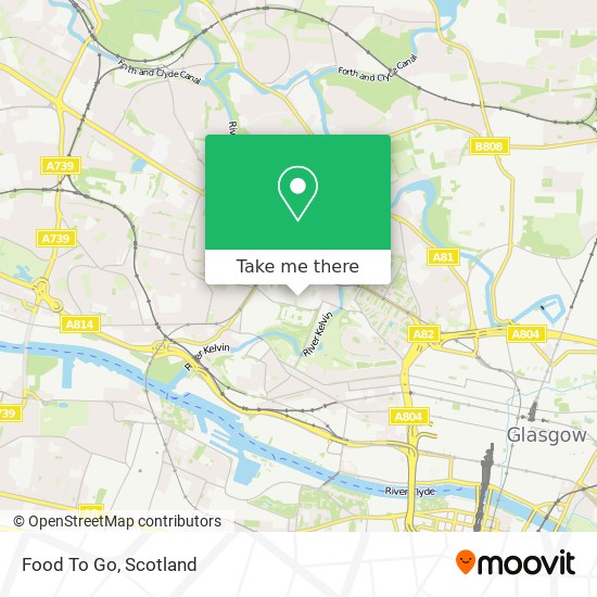 Food To Go map