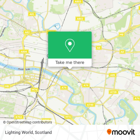 Lighting World map