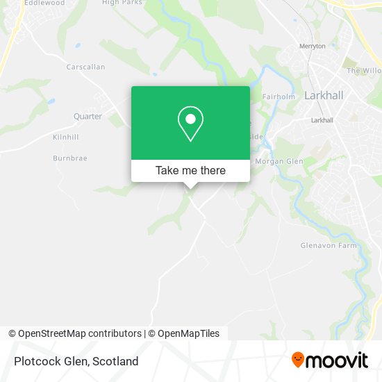 Plotcock Glen map
