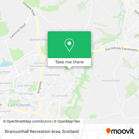 Brancumhall Recreation Area map