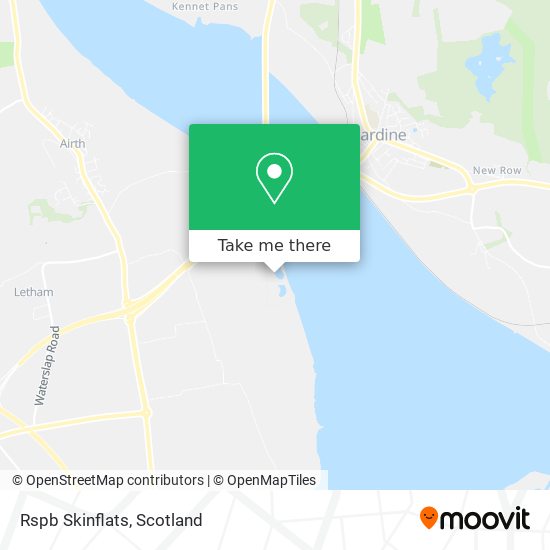 Rspb Skinflats map