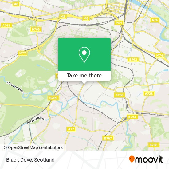 Black Dove map