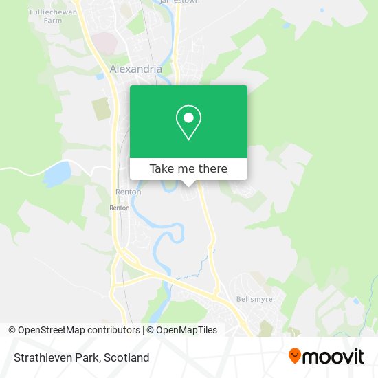 Strathleven Park map