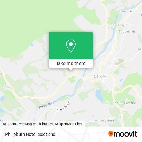 Philipburn Hotel map