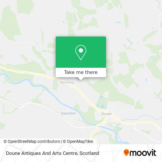 Doune Antiques And Arts Centre map
