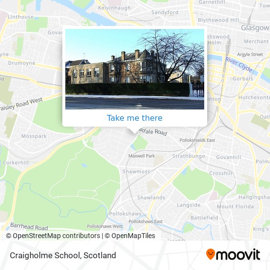 Craigholme School map