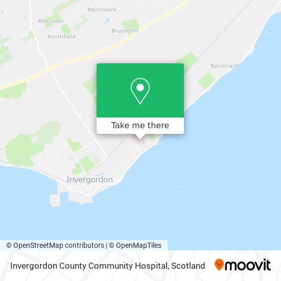 Invergordon County Community Hospital map