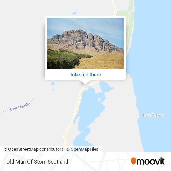 Old Man Of Storr map