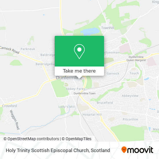 Holy Trinity Scottish Episcopal Church map