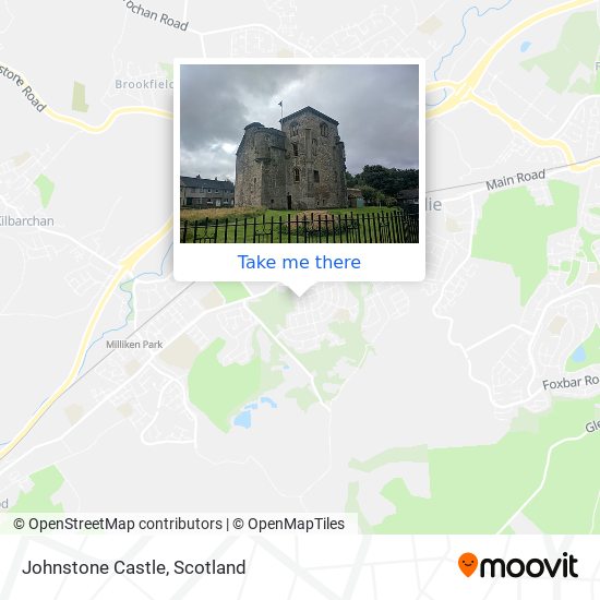 Johnstone Castle map