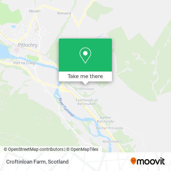 Croftinloan Farm map