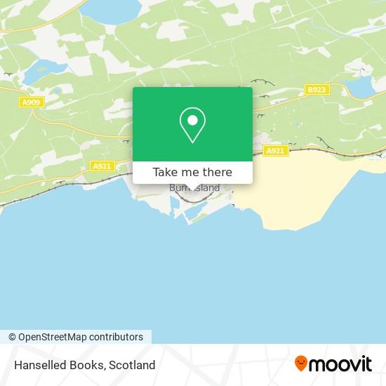 Hanselled Books map