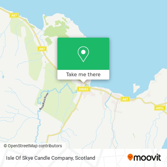Isle Of Skye Candle Company map