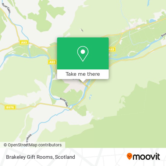 Brakeley Gift Rooms map