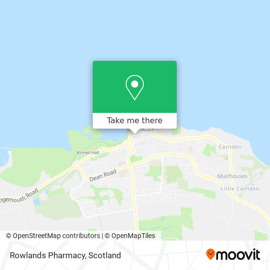 Rowlands Pharmacy map