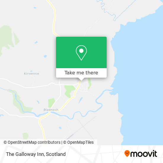 The Galloway Inn map