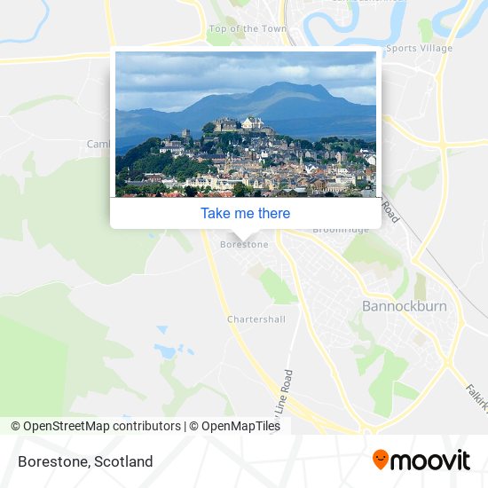 Borestone map