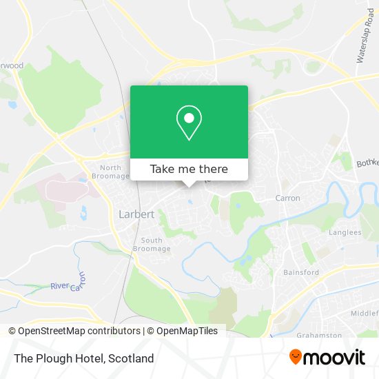 The Plough Hotel map