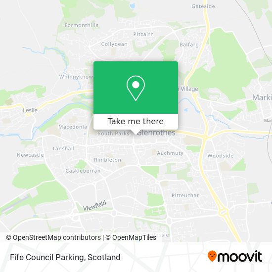 Fife Council Parking map