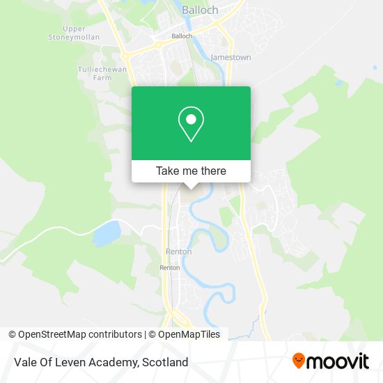 Vale Of Leven Academy map