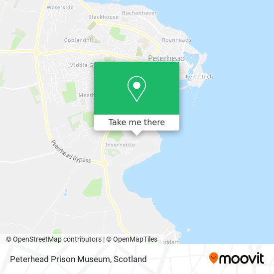 Peterhead Prison Museum map