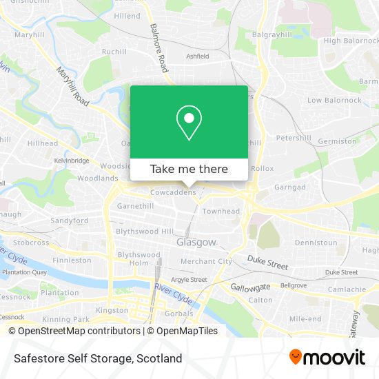 Safestore Self Storage map