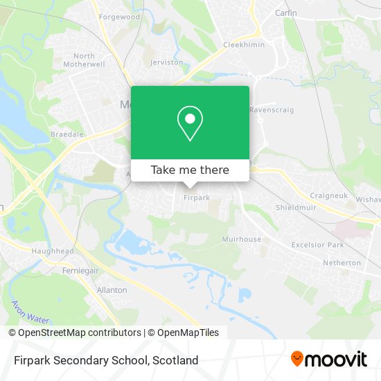 Firpark Secondary School map