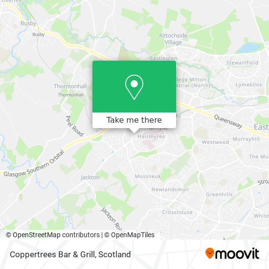 Coppertrees Bar & Grill map
