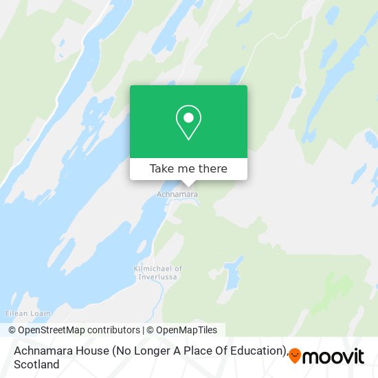 Achnamara House (No Longer A Place Of Education) map