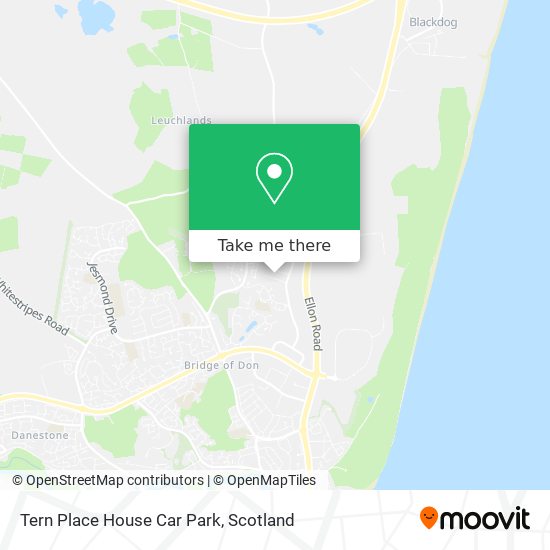 Tern Place House Car Park map