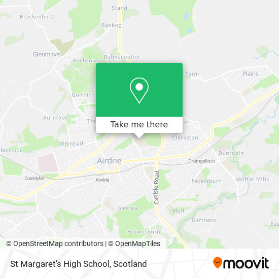 St Margaret's High School map