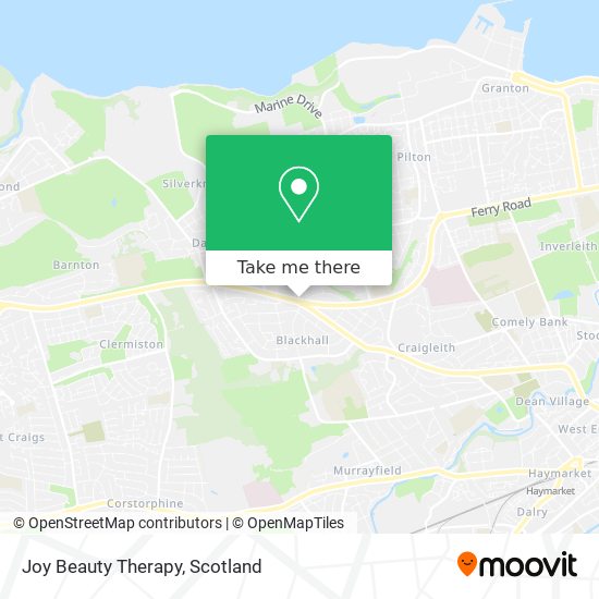 Joy Beauty Therapy map