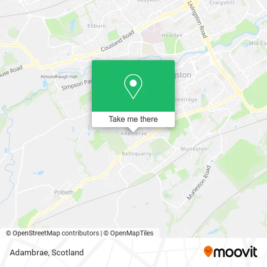 Adambrae map