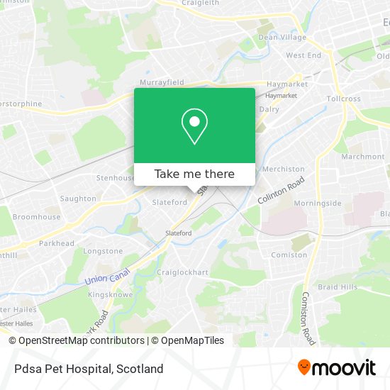 Pdsa Pet Hospital map