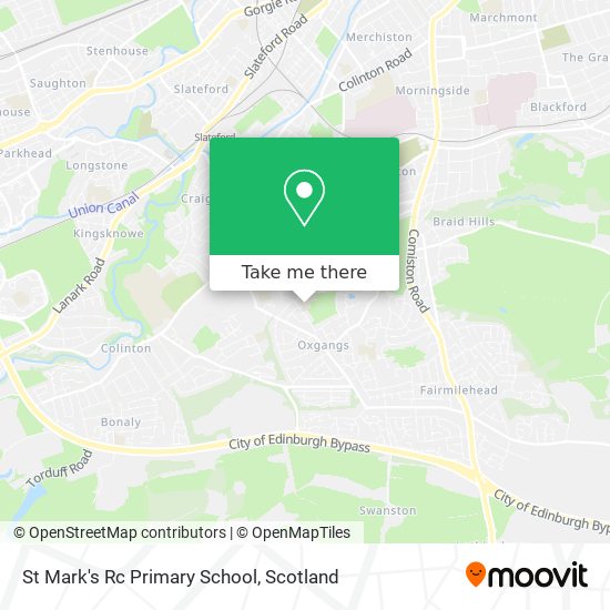 St Mark's Rc Primary School map