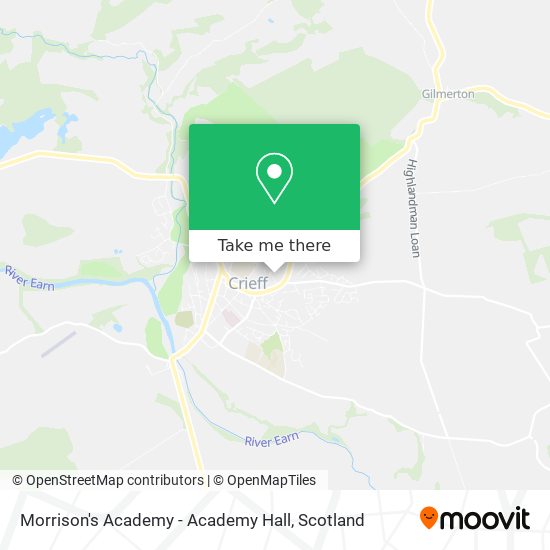 Morrison's Academy - Academy Hall map