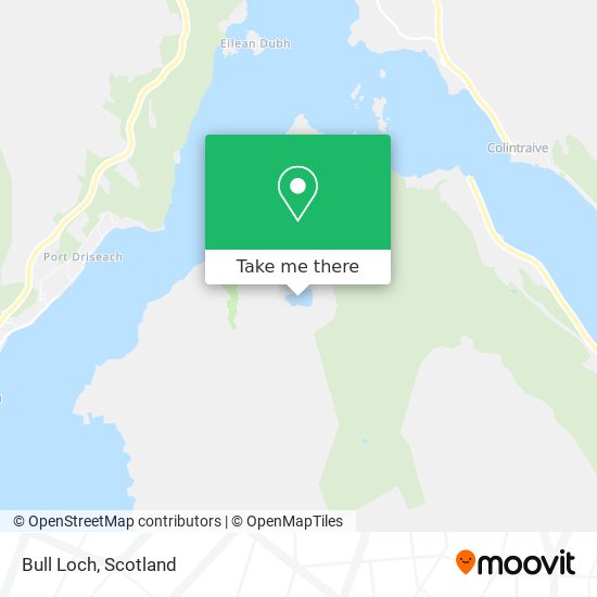 Bull Loch map