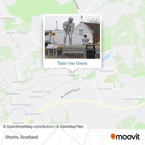 Shotts map