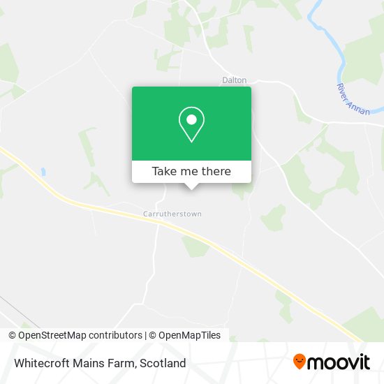 Whitecroft Mains Farm map