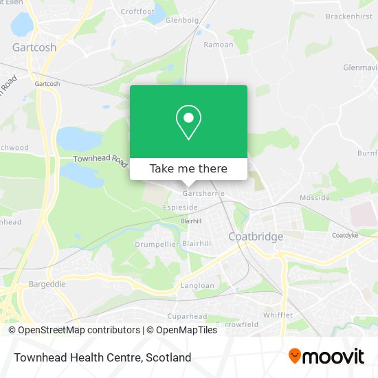 Townhead Health Centre map